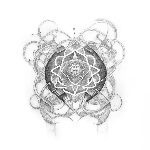 i want a tattoo that goes along my spine. i want it to be somewhat subtly related to neuroscience and chemistry, it shou tattoo design idea