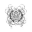 i want a tattoo that goes along my spine. i want it to be somewhat subtly related to neuroscience and chemistry, it shou tattoo design idea