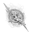 i want a tattoo that goes along my spine. i want it to be somewhat subtly related to neuroscience and chemistry, it shou tattoo design idea