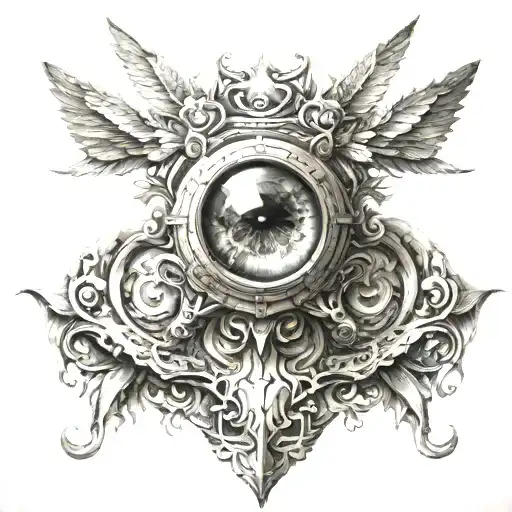personal enlightenment tattoo design idea