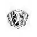 dachshund tattoo design idea