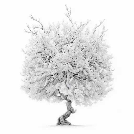 Apple Tree tattoo design idea