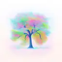 Apple Tree tattoo design idea