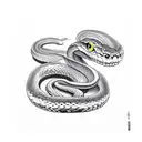 angry Snake similar what rapper yeat has tattoo design idea