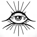 All Seeing Eye tattoo design idea