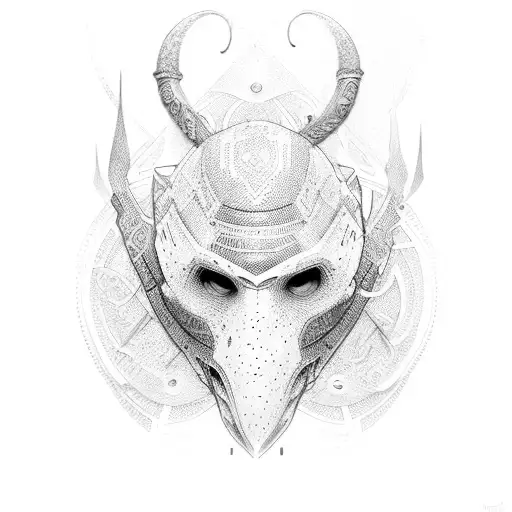 iron barred tattoo design idea