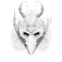 iron barred tattoo design idea