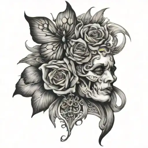 bipolar disorder tattoo design idea