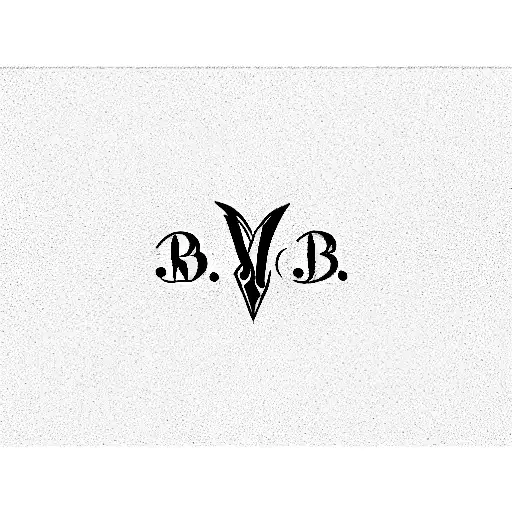 make a tattoo of my friends initials: SD, RB, NV, LA tattoo design idea
