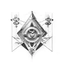 make a tattoo inspired by growing up in Fishers Indiana with the initials SD, RB, LA, NV around it tattoo design idea