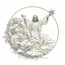 I am creation both haunted and holy, made in glory tattoo design idea