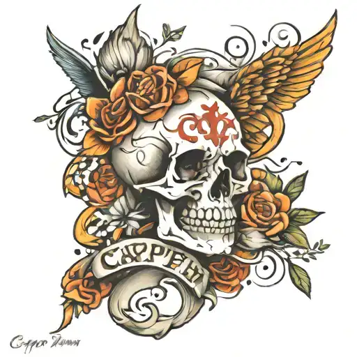 carpe diem tattoo design idea