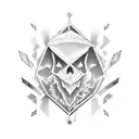 blackout tattoo design idea