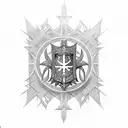 knights Templar  tattoo design idea