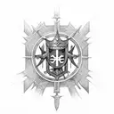 knights Templar  tattoo design idea