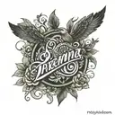 prema name tattoo design idea