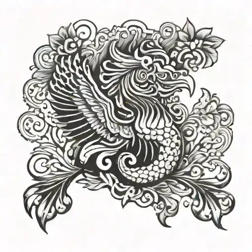 Thailand, china, USA, Liverpool liverbird  tattoo design idea