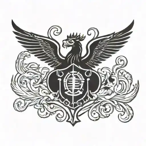Thailand, china, USA, Liverpool FC Liverbird logo tattoo design idea
