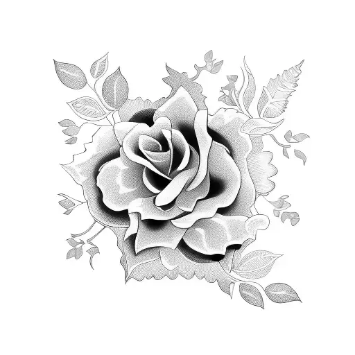 sexual assault flower tattoo design idea