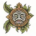 mayan arm band tattoo tattoo design idea