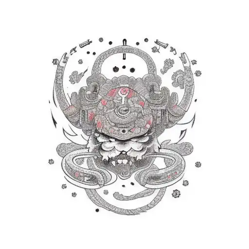 Astro tattoo design idea