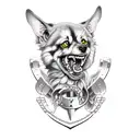 cerberus tattoo design idea