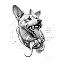 cerberus tattoo design idea