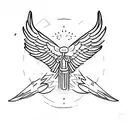 icarus tattoo design idea