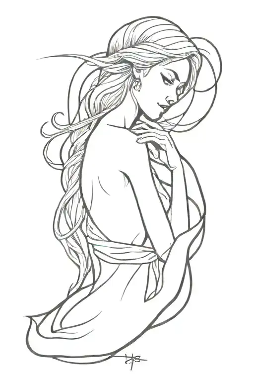 revenge virgo respect tattoo design idea