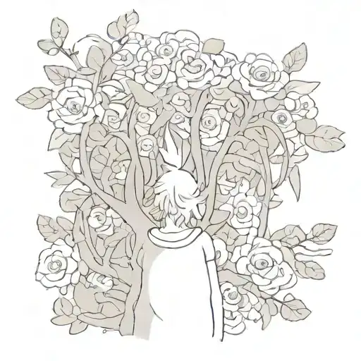 A new beginning after a difficult phase of his life.  tattoo design idea