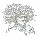 A new beginning after a difficult phase of his life.  tattoo design idea