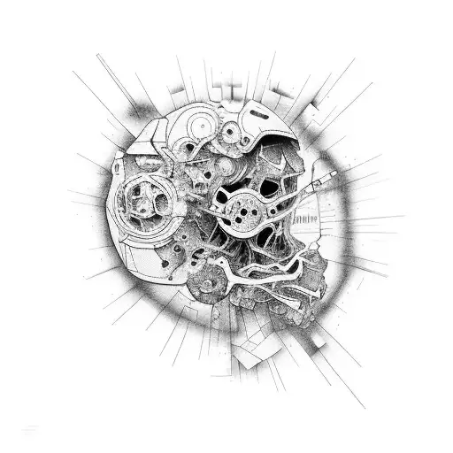 The slower motions of decay This human speed accelerates I dream of breathing, broken things I wake up on the verge of h tattoo design idea