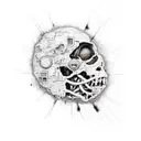 The slower motions of decay This human speed accelerates I dream of breathing, broken things I wake up on the verge of h tattoo design idea