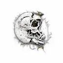 The slower motions of decay This human speed accelerates I dream of breathing, broken things I wake up on the verge of h tattoo design idea