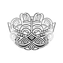 An elegant smoke-filled spiral crown symbolizing your reign as queen tattoo design idea