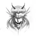 Hellsing alucard themed Eye sleve  tattoo design idea