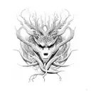 thorny tendrils, 23 tattoo design idea