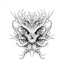 thorny tendrils, 23 tattoo design idea
