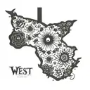 West Virginia tattoo design idea