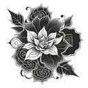 Commitment and success tattoo design idea