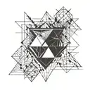 Commitment and success tattoo design idea