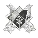 Commitment and success tattoo design idea