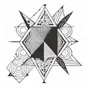 Commitment and success tattoo design idea
