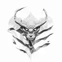 scroll with 18-04-1983 tattoo design idea