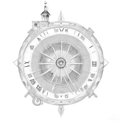 Roman numerals tattoo design idea