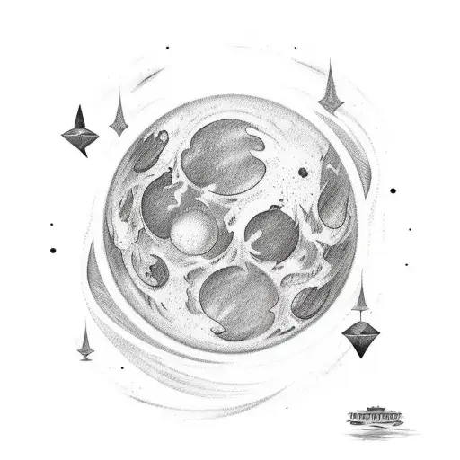 half sleeve, upper arm tattoo.  It is a moon-lit beach and the sand fades into my skin tone tattoo design idea