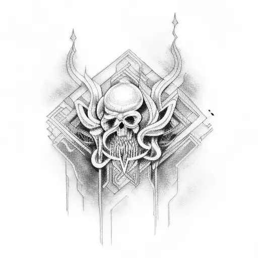 Meshuggah band tattoo design idea
