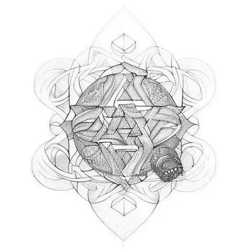 Meshuggah tattoo design idea