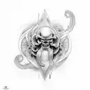 Meshuggah band tattoo design idea
