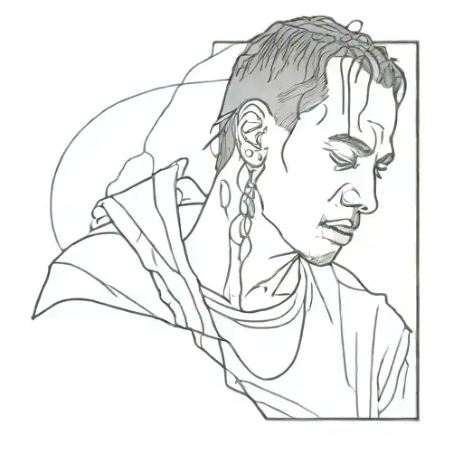 travis scott utopia tattoo design idea
